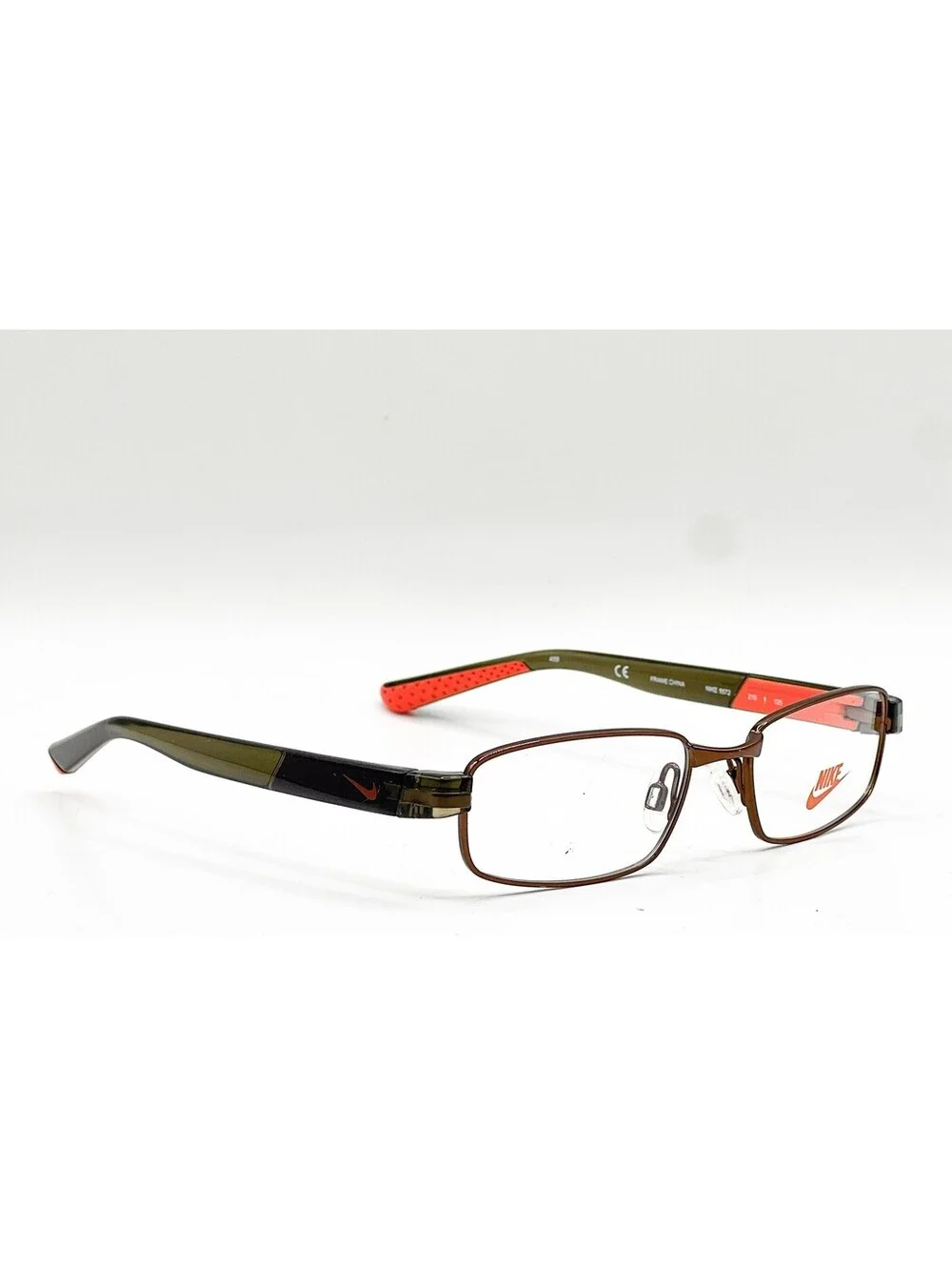 Nike 5572 215 Brown/Orange Authentic Eyeglasses 46-15-125